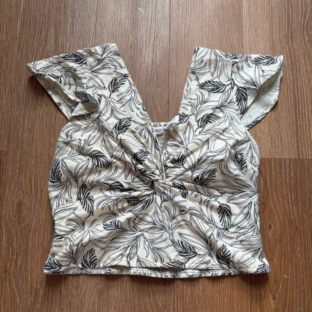 Floral Print Women's Blouse